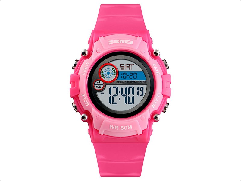 Đồng hồ SKMEI 38 mm Trẻ em 1477RS mang sắc hồng xinh xắn, đáng yêu Đồng hồ SKMEI 38 mm Trẻ em 1477RS mang sắc hồng xinh xắn, đáng yêu