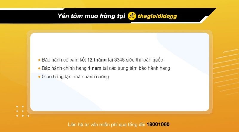 Chính sách bảo hành Chính sách bảo hành