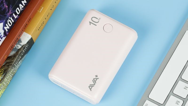 Sạc dự phòng Polymer 10000mAh Type C 15W AVA+ JP399 thiết kế màu sắc bắt mắt, năng động Sạc dự phòng Polymer 10000mAh Type C 15W AVA+ JP399 thiết kế màu sắc bắt mắt, năng động
