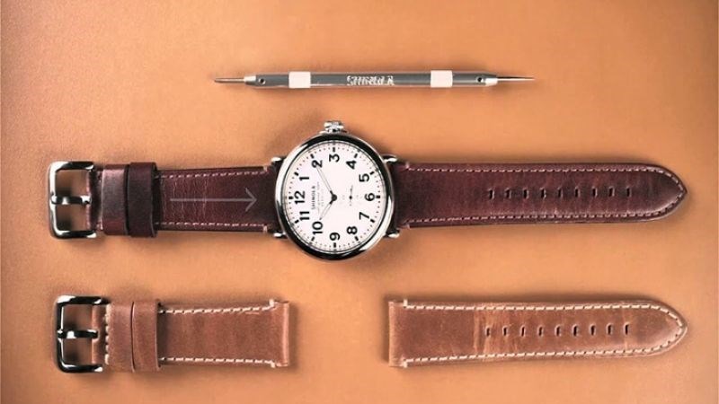 C&aacute;ch thay d&acirc;y đồng hồ da