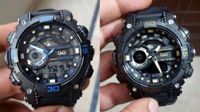 4 n&uacute;t chức năng tr&ecirc;n đồng hồ Q&Q