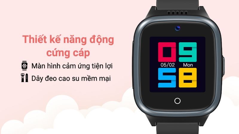 Đồng hồ MyKid 4G Lite với thiết kế năng động