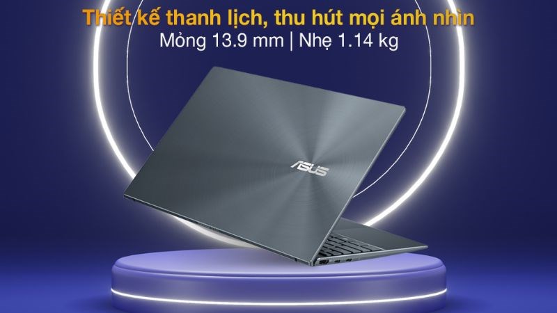 Thiết kế thanh lịch, nhỏ gọn