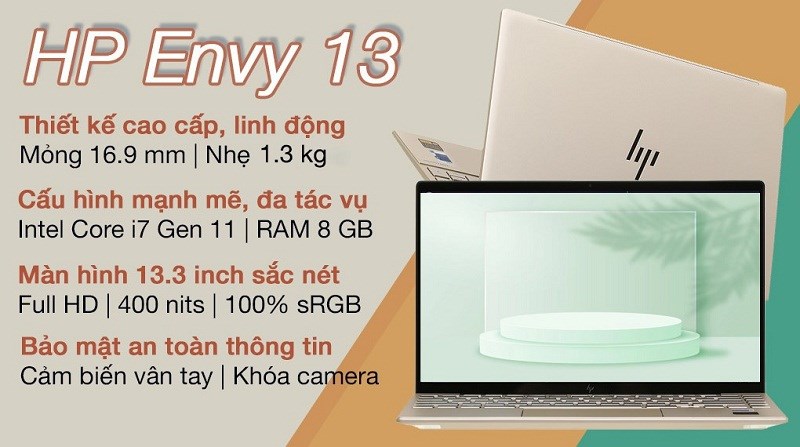 Laptop có thiết kế mỏng nhẹ, linh động 