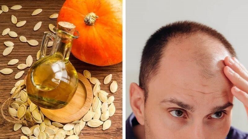 Dầu hạt bí ngô có thể kích thích sự phát triển tóc