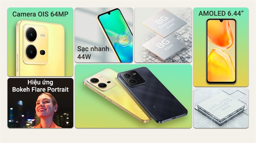 Những t&iacute;nh năng nổi bật của Vivo V25 5G