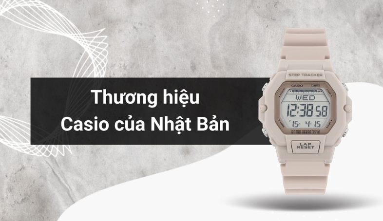 Đồng hồ Casio 37.6 mm Nữ LWS-2200H-4AVDF có thiết kế độc đáo và ấn tượng, phù hợp với phong cách năng động của các cô nàng hiện đại 
