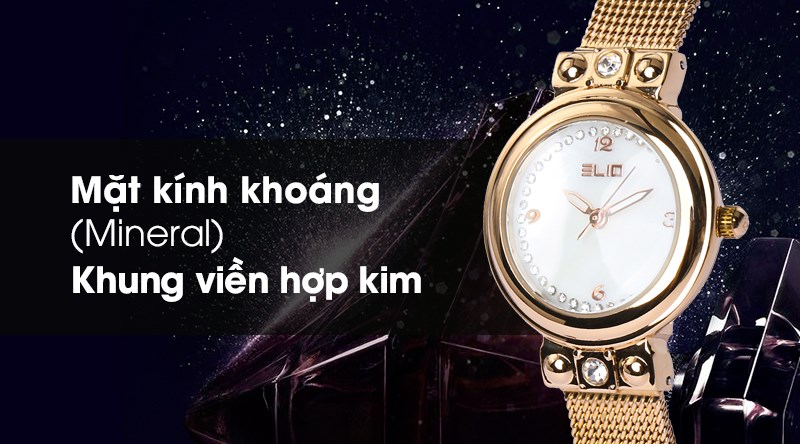 Đồng hồ ELIO sở hữu bộ khung bền bỉ, chịu va đập hiệu quả Đồng hồ ELIO sở hữu bộ khung bền bỉ, chịu va đập hiệu quả