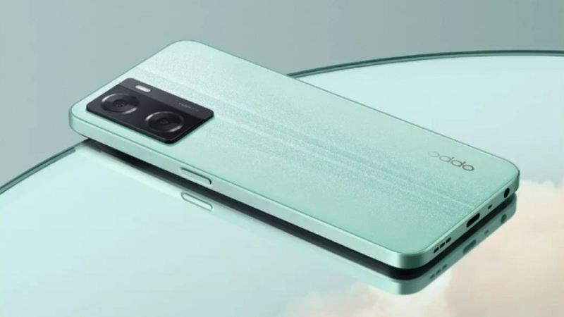 Điện thoại OPPO A57 128GB với mặt lưng được l&agrave;m từ thủy tinh hữu cơ
