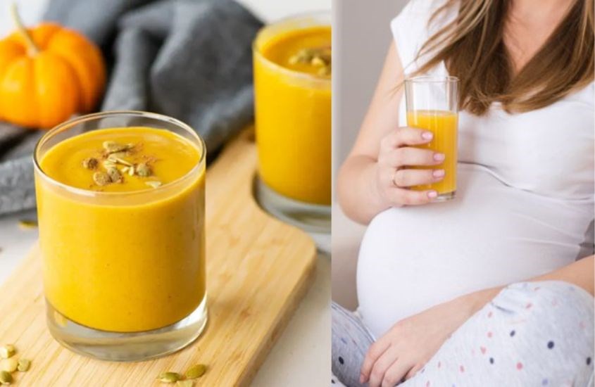  Dùng sữa bí đỏ theo liều lượng hợp lý, khoảng 2 bữa/ tuần