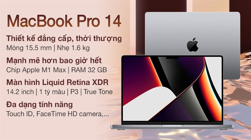 Laptop MacBook Pro 14 M1 Max 2021