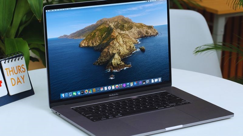 MacBook Pro 16 inch (2019) có màn hình sắc nét