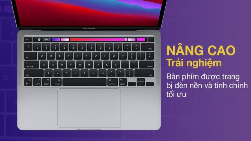 MacBook Pro 13 inch M1 với nâng cấp vượt trội