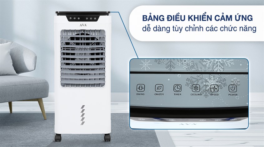 Quạt điều hòa AVA RPD-80 có thể hẹn được giờ tắt tự động Quạt điều hòa AVA RPD-80 có thể hẹn được giờ tắt tự động