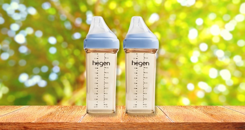 Bình sữa nhựa PPSU Hegen cổ rộng 330 ml (từ 6 tháng) Bình sữa nhựa PPSU Hegen cổ rộng 330 ml (từ 6 tháng)