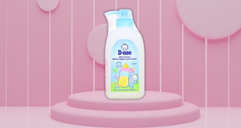Nước rửa bình sữa D-nee chai 500 ml dịu nhẹ Nước rửa bình sữa D-nee chai 500 ml dịu nhẹ