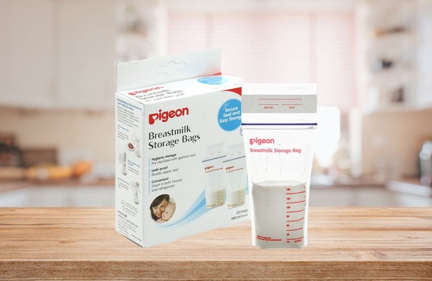 25 túi trữ sữa Pigeon 180 ml