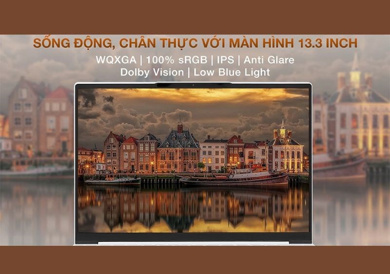 Hiển thị hình ảnh sống động, sắc nét