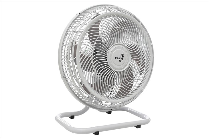 Quạt sàn Asia 6 cánh VY636790 80W với công nghệ làm mát kép Dual Cooling System giúp giảm tăng nhiệt đến 50% 