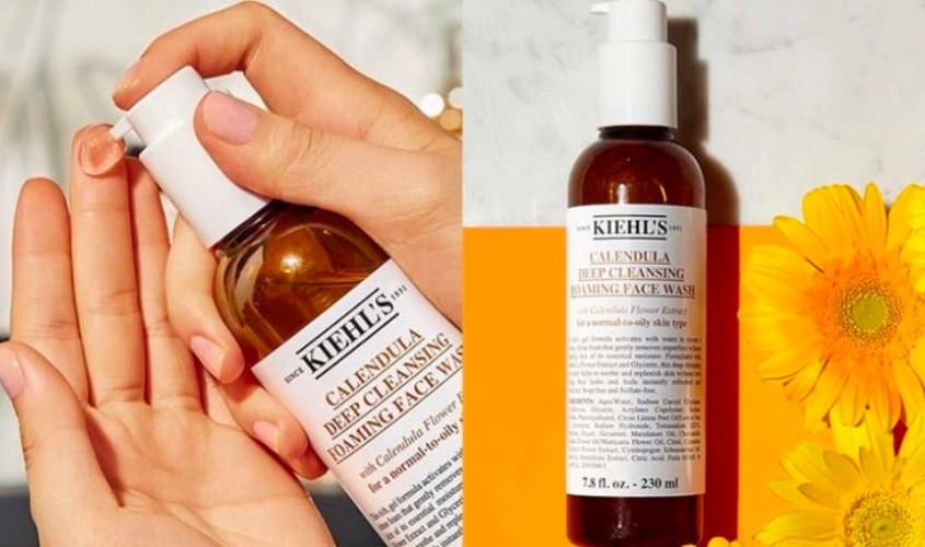 Kiehl’s Calendula Deep Cleansing Foaming Face Wash