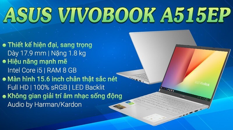 Máy tính Asus sở hữu nhiều công nghệ màn hình tiên tiến