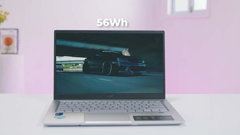 Acer Swift 3 SF314 511 55QE i5 (NX.ABNSV.003) có dung lượng pin khủng