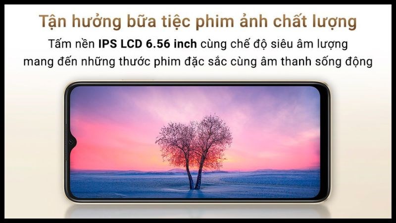 OPPO A17K cho chất lượng hiển thị rõ nét, chân thực