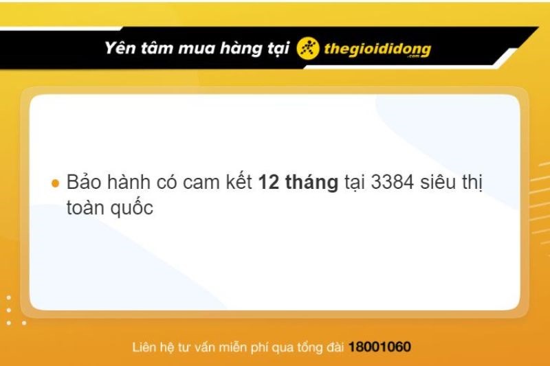 Ch&iacute;nh s&aacute;ch bảo h&agrave;nh