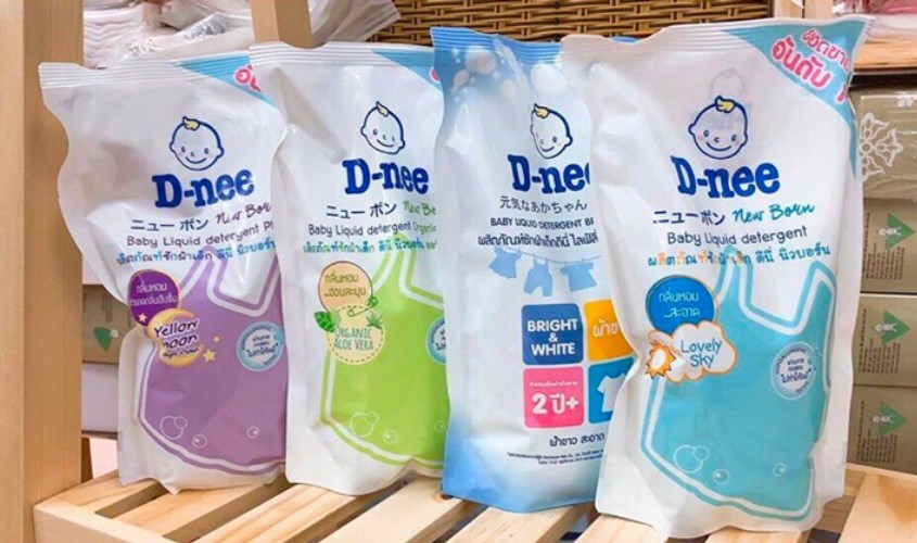 Nước giặt xả D-nee an toàn cho da nhạy cảm Nước giặt xả D-nee an toàn cho da nhạy cảm