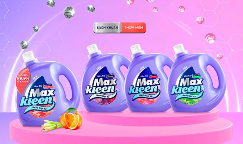 Các mùi hương của nước giặt xả MaxKleen Các mùi hương của nước giặt xả MaxKleen
