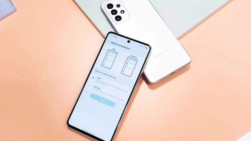 Samsung Galaxy A73 5G xử lý đa nhiệm mượt mà