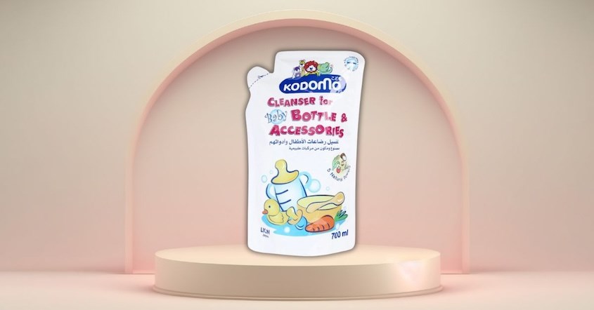 Dung dịch làm sạch đồ dùng Kodomo túi 700 ml không mùi