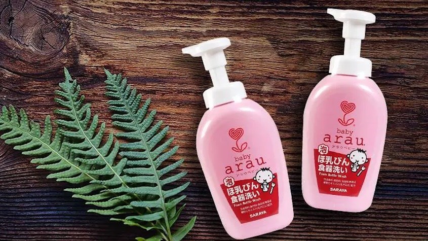 Nước rửa bình sữa Arau Baby