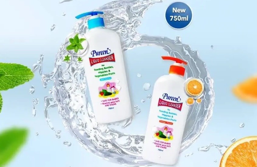Nước rửa bình sữa Pureen