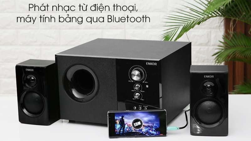 Với thiết kế với màu đen sang trọng cùng với công suất đến 60W cho âm thanh sống động, chân thực