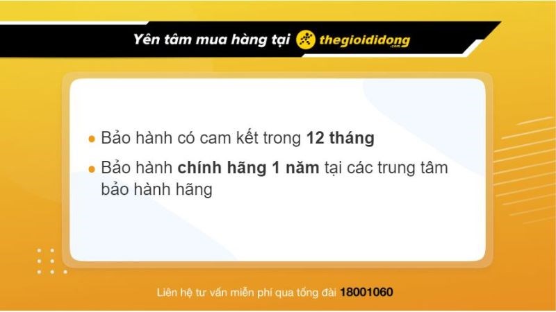 Ch&iacute;nh s&aacute;ch bảo h&agrave;nh