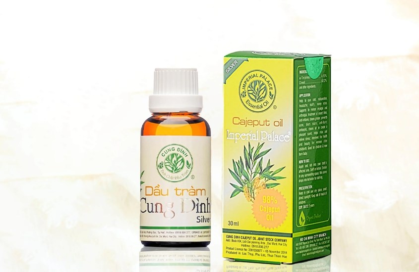 Dầu tràm Cung Đình Silver 30 ml giúp giảm nguy cơ mắc bệnh truyền nhiễm Dầu tràm Cung Đình Silver 30 ml giúp giảm nguy cơ mắc bệnh truyền nhiễm