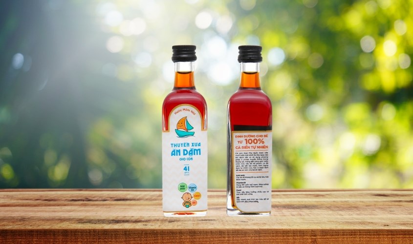 Nước mắm Thuyền Xưa ăn dặm cho bé 41°N chai 65 ml (từ 1 tuổi)