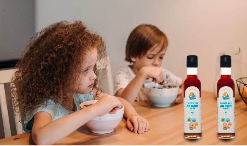 Nước mắm Thuyền Xưa ăn dặm cho bé 41°N chai 250 ml (từ 1 tuổi)