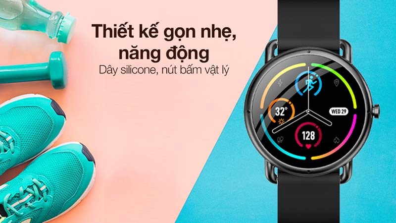 Đồng hồ th&ocirc;ng minh BeU Sporty 1 mang n&eacute;t c&aacute; t&iacute;nh, năng động