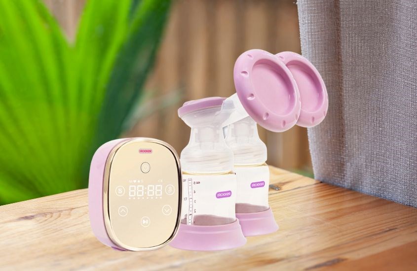 Máy hút sữa điện đôi IROCKER BP-001