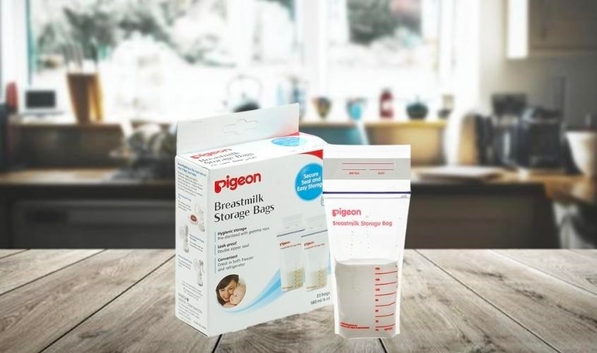 25 túi trữ sữa Pigeon 180 ml
