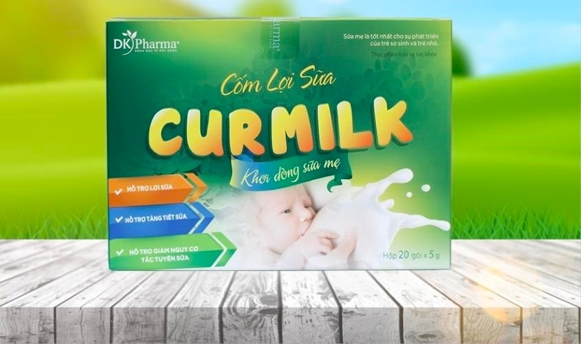 20 gói/hộp cốm lợi sữa DK Pharma Curmilk 100g