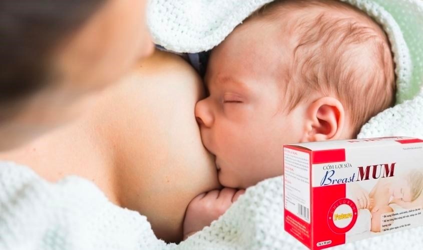 Cốm lợi sữa BreastMum