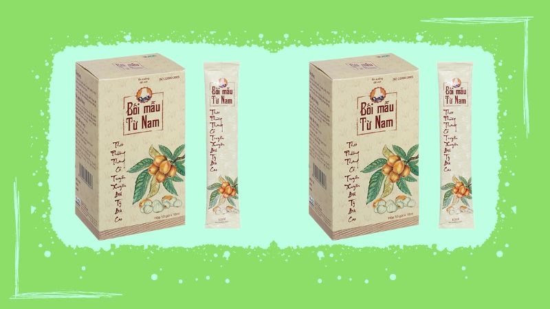 Siro Bối Mẫu Từ Nam hỗ trợ thanh phế, nhuận phổi