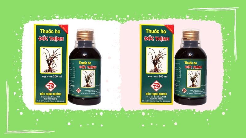 Thuốc ho Đức Thịnh giải độc, thanh phế trừ đờm