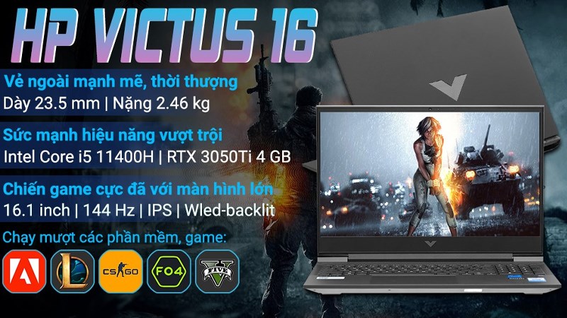 Laptop có vẻ ngoài mạnh mẽ, sức mạnh hiệu năng vượt trội Laptop có vẻ ngoài mạnh mẽ, sức mạnh hiệu năng vượt trội