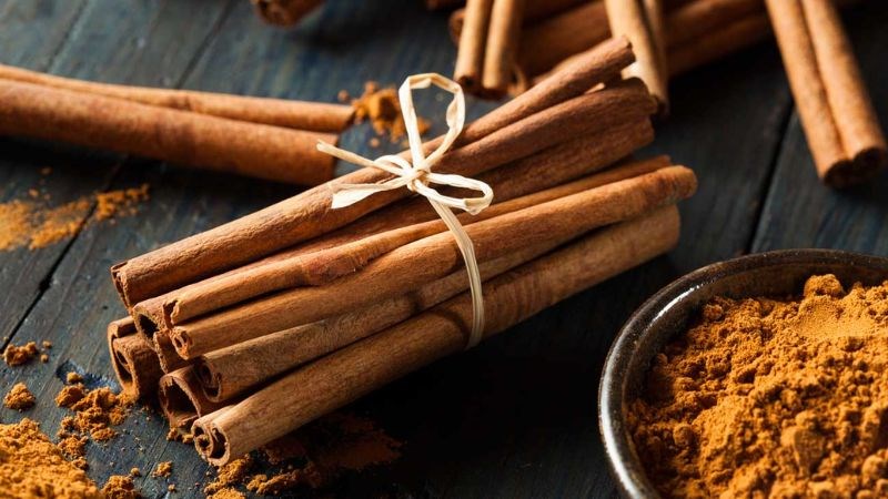 Quế chứa hàm lượng cinnamaldehyde cao mang lại nhiều hoạt tính sinh học