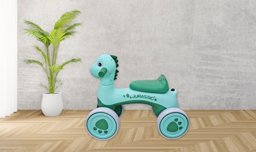 Xe chòi chân 4 bánh VBCare VBC-8003-CC - Màu ngẫu nhiên (từ 3 tuổi)