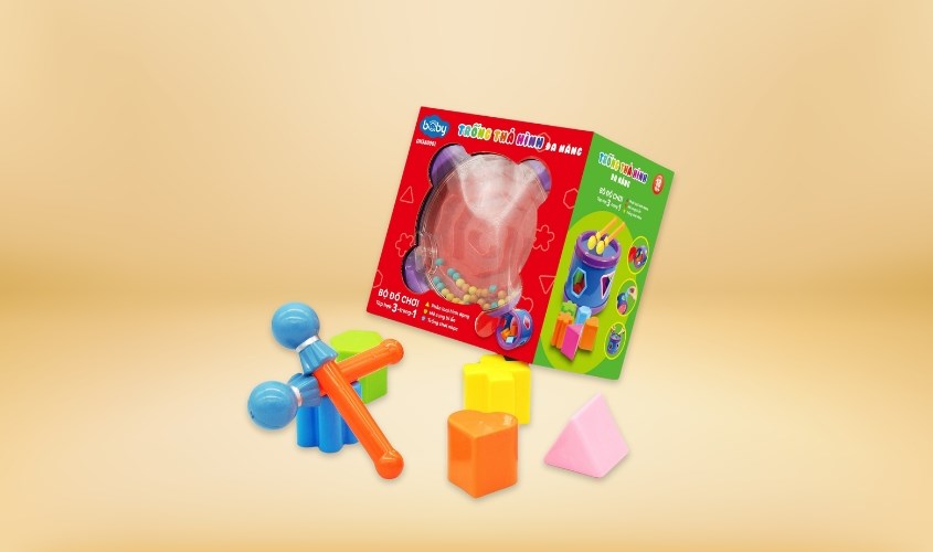 Đồ chơi trống thả hình đa năng Duka DK580001